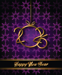 2026 Happy New Year background for your seasonal invitations, festive posters, greetings cards.