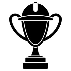  Golden Trophy Cup Vector Illustration – Award and Victory Symbol