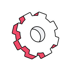 Settings Vector icon