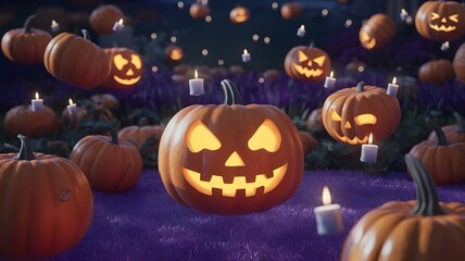 halloween pumpkin and pumpkins