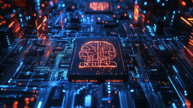 Machine learning cyber AI evolving complex artificial intelligence.