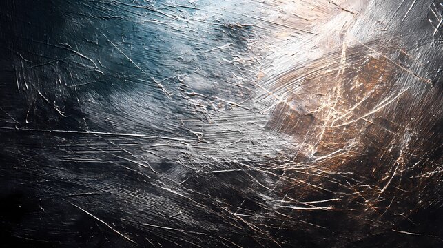 Worn metal surface with light scratch patterns, suitable for engineering backgrounds, texture packs, and manufacturing visuals.