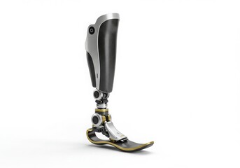 Modern prosthetic leg with advanced design and technology