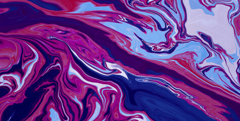 Liquid Art Design Blending Water, Color, and Texture
