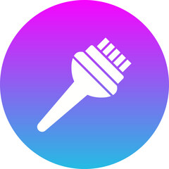 Hair dye brush Icon
