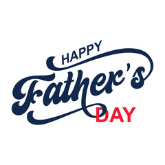 Happy Father’s Day Calligraphy design vector. Vector illustration.