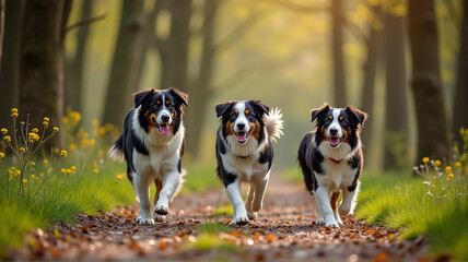 Obraz premium border collie puppy