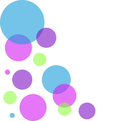 Transparant Bubbles Corner