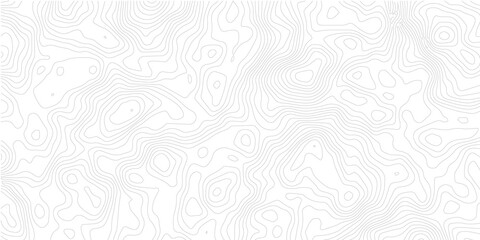 topographic map background geographic line map with elevation assignments. Modern design with White background with topographic wavy pattern design.paper texture Imitation of a geographical map shades