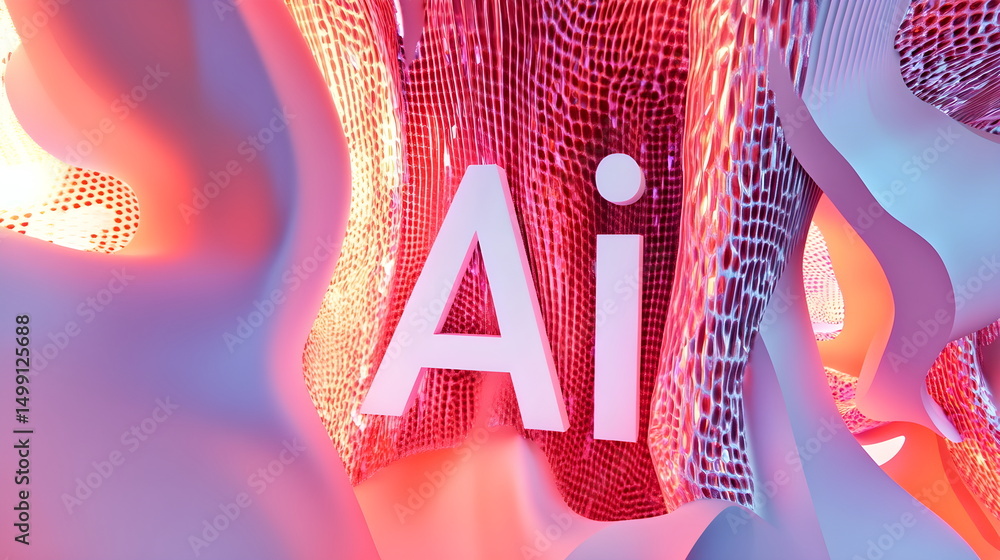 Poster 3d text 