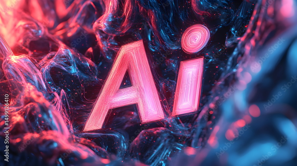 Poster 3d text 