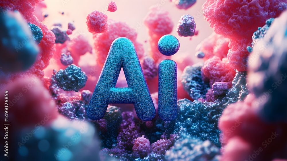 Poster 3d text 