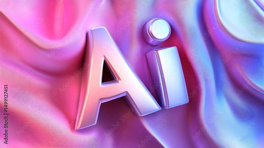 Aufkleber 3d text 