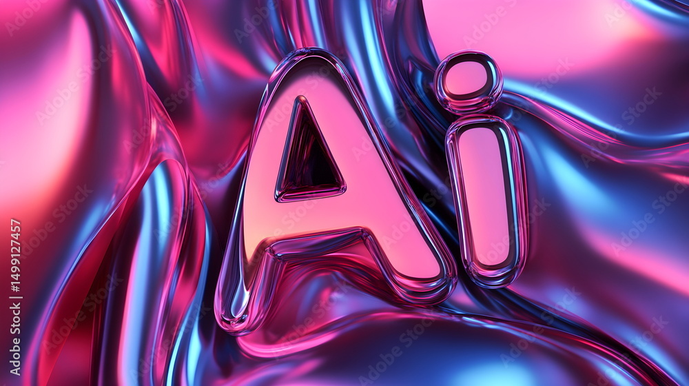 Poster 3d text 