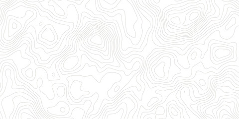 topographic map background geographic line map with elevation assignments. Modern design with White background with topographic wavy pattern design.paper texture Imitation of a geographical map shades