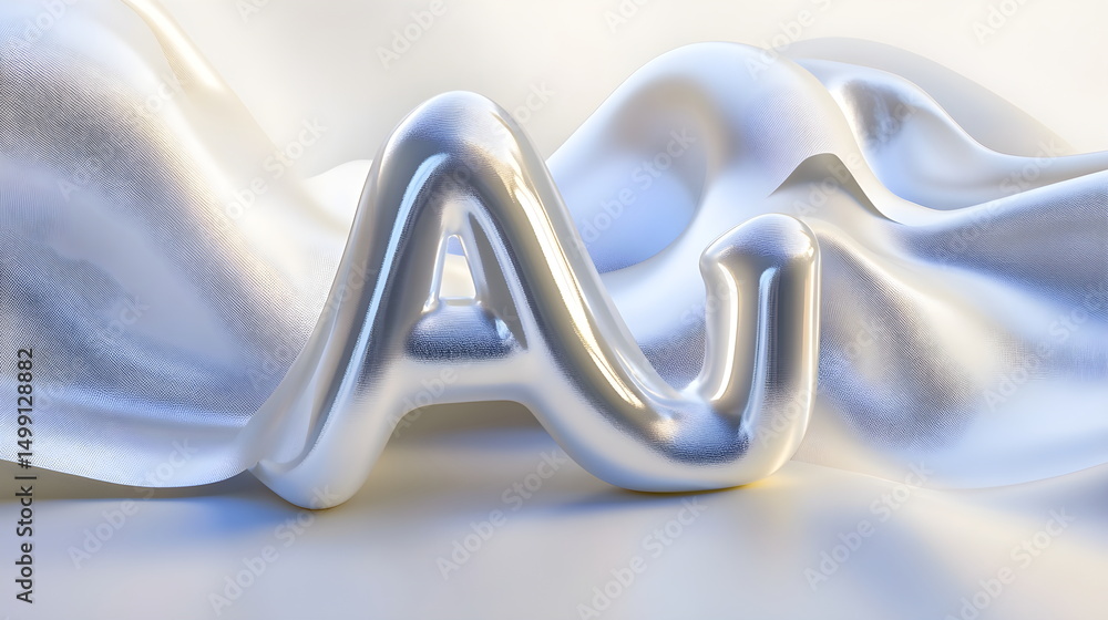 Fototapete 3d text 