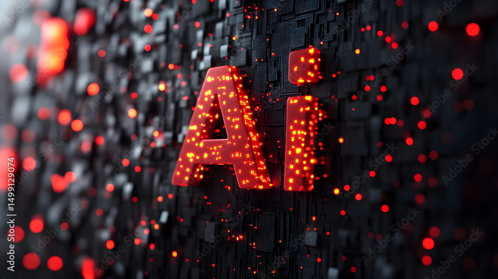 Poster 3d text 