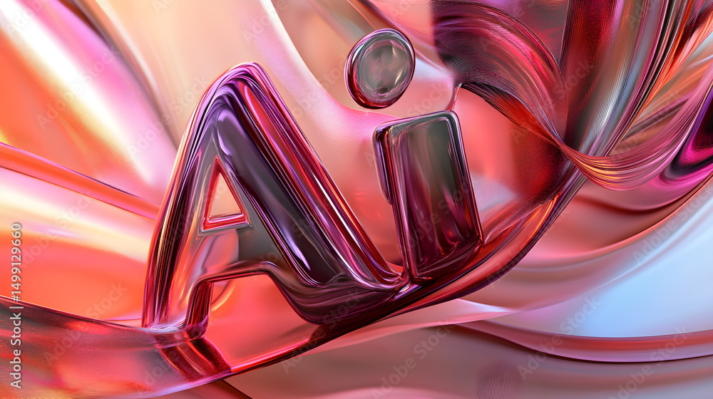 Poster 3d text 