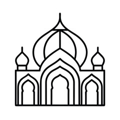 Islamic Architecture with Intricate Arabesque Patterns