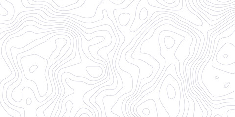 Abstract lines background. Contour maps. Topo contour map on white background. Abstract background with waves Geographic mountain relief.