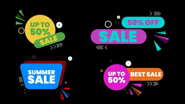 Clean Modern Universal Discount Sales Bundle