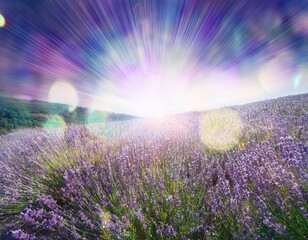Fototapeta premium Sparkly lavender abstract background