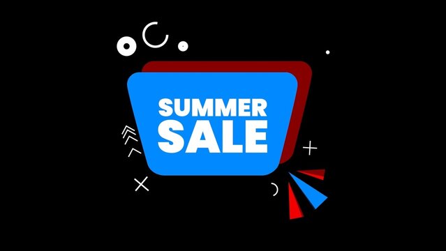 Flashy Summer Style Discount Promo