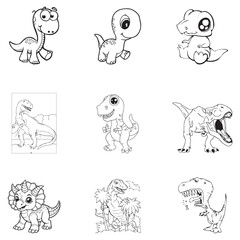 dinosaur vector photo