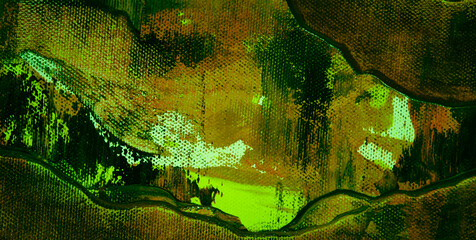 Liquid and Water Patterns in a Grunge Art Illustration