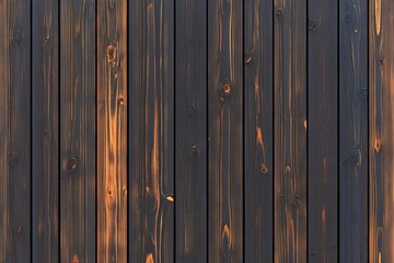 Dark wood plank wall