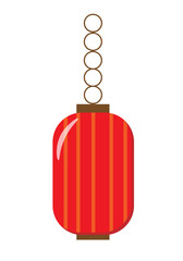 Fototapeta premium Chinese red lantern decoration