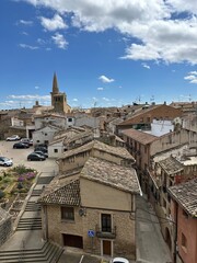Vue d'Olite depuis le Palais Royal 