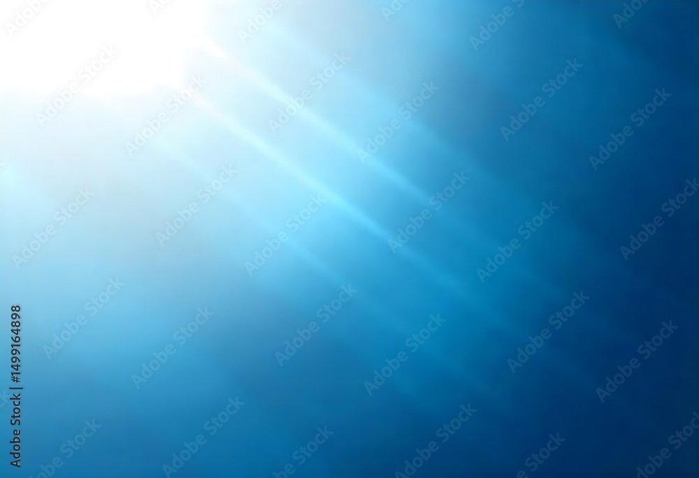 Poster generative ai blue gradient with light streaks for backgrounds and design