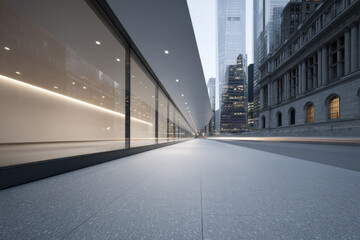 Obraz premium stunning view of contemporary cityscape in cis highlighting unique architectural textures and forms