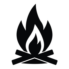 vector fire icon