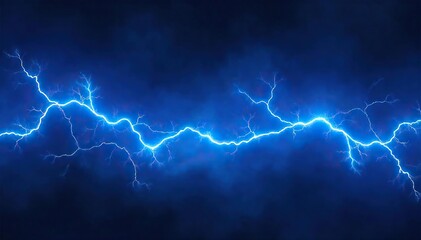 Vibrant, high-voltage electric blue arcs flash against a dark background, creating an abstract display of energy and power , flash, technology