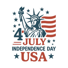 Celebrate USA International Day with patriotic spirit and unity. This day highlights American culture, freedom, and the values of independence cherished across the nation. Perfect for greeting cards, 