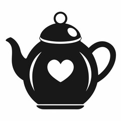 teapot isolated on white