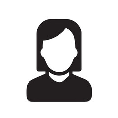 women hade profile icon.