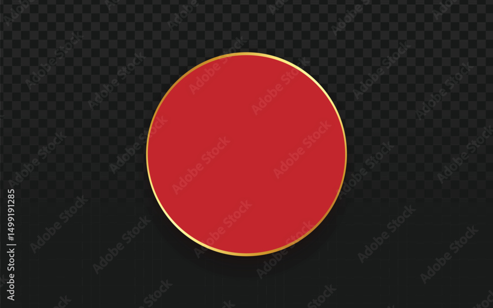 Aufkleber bold red circular background with a subtle gradient, perfect for creating dynamic visual effects, vi