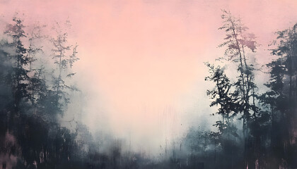 Obraz premium soft pastel blush pink grungy watercolor background texture