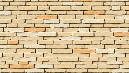 Obraz premium Seamless pattern of decorative slate stone brick wall surface, 3d wallpaper.