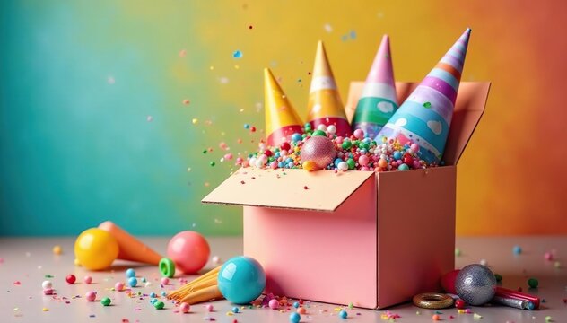 Happy Background Box