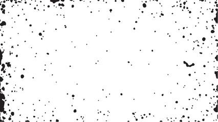 Distressed black grunge texture. Old dusty grain overlay. Dotted texture. Dust overlay texture, noise particles and grunge background. 