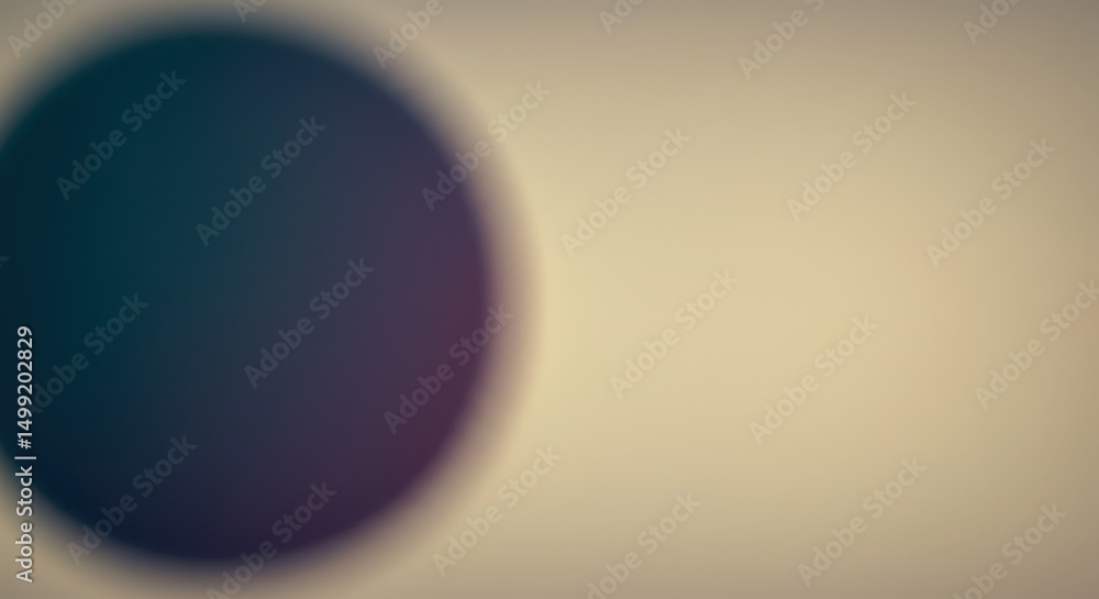 Poster abstract blurred circle background soft hues and gradient texture