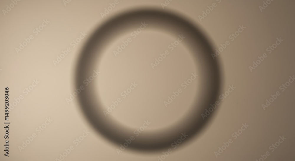 Poster abstract circular shadow soft gradients and subtle hues