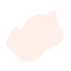 Chicken Meat Flat Illustration 