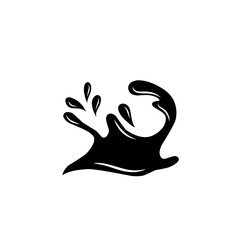 black splash illustration