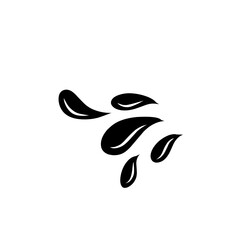 black splash illustration