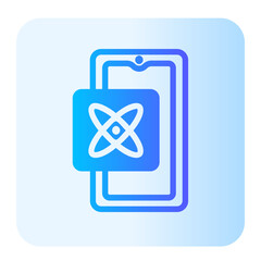 gyroscope gradient icon
